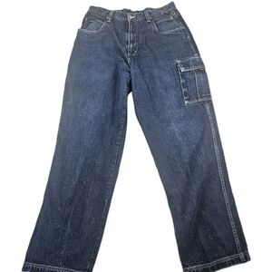 FUBU The Collection Jeans Mens 36x34 Blue Denim Y2K Hip Hop Streetwear